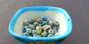 Heritage India Blue Pottery Bowl BO-002