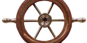 Wooden Ship Wheel