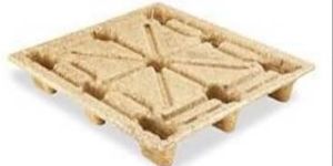 Four Way Block Pallet Compressed Chip Wood