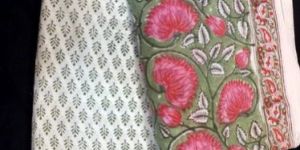 Hand Block Printed Cotton Fabric