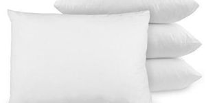 Plain White Bed Pillow