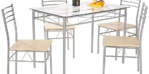 Steel Dining Table Set