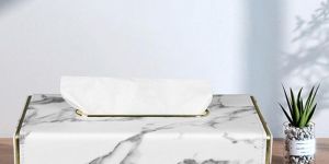 Marble Tissue Paper Holder
