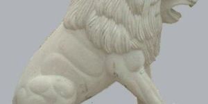 Marble Lion Statue