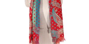 Jacquard Wool Stole