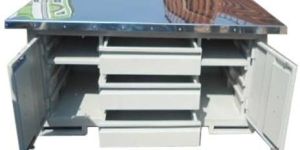 Stainless Steel Office Table