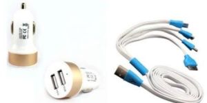 Combo Dual USB Car Charger