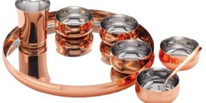 1121 Copper Dinner Set