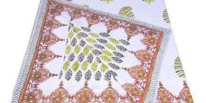 Jaipuri Block Printed Cotton Quilt