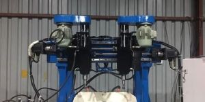 Servomotor Controlled Double Drilling Tapping Machine