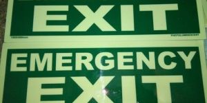 Exit Signage Board