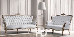 Wooden Carved Sofa Set