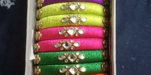 Handmade Silk Thread Bangles