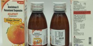 Aceclofenac and Paracetamol Suspension