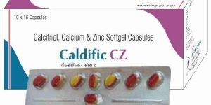Calcium Carbonate Zinc and Calcitriol Soft Gelatin Capsule