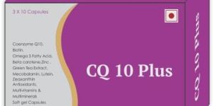 CoQ10 Biotin Omega 3 Fatty Acids B12 and Combination Capsule