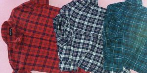 Casual Twill Check Shirt
