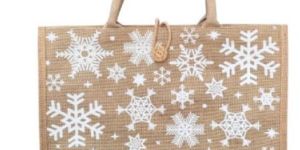 Brown Jute Shopping Bag