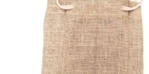 Jute Drawstring Bag