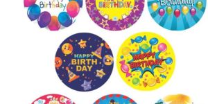 Birthday Party Paper Plates