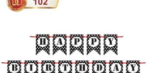 Polka Dot Happy Birthday Banner