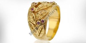 Handmade Ladies Gold Ring
