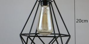 Wire Hanging Lamp