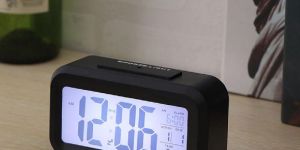 Digital LCD Alarm Clock