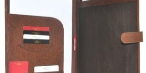 Leather Conference Folder