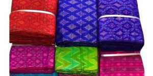 Ikat Raw Silk Fabric