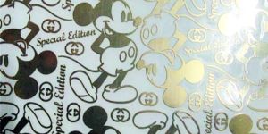 Cartoon Metal Sticker