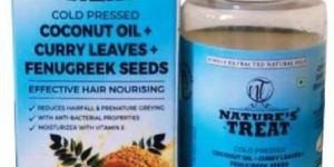 Cold Pressed Coconut Curry Fenugreek Oil