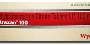 Hetrazan Diethylcarbamazine Citrate Tablets