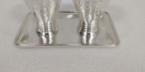 Silver Plated Glass Set