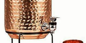 Handmade Pure Copper Pot Dispenser