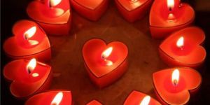 Heart Candle