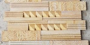 Teak Wood CNC Carving Panel