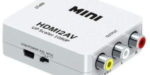 SCM-PRO HDMI 2AV UP Scaler 1080P HD Video Converter