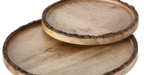 Wooden Round Tray