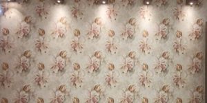 Flower Printed Wallpaper