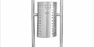 70 Litre Hanging Open Stainless Steel Dustbins