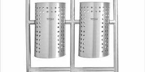 Outdoor Stainless Steel Dustbins