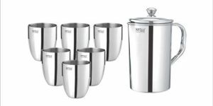 7 Pieces Lemon Glass Set