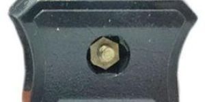 Polycarbonate 2 Pin Black Plugs