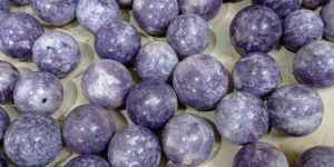 Lepidolite Stone Ball