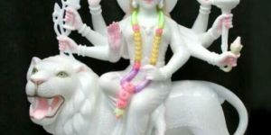 Marble Durga Murti
