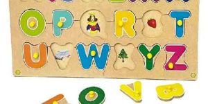 WT-569 Wooden Alphabet Puzzle