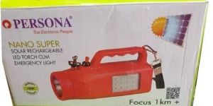 Persona Nano Super Solar Rechargeable LED Torch