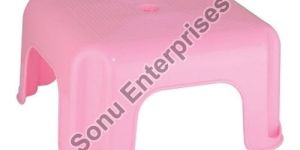 Square Plastic Bathroom Stool