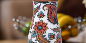 Round Copper Sugar Pot